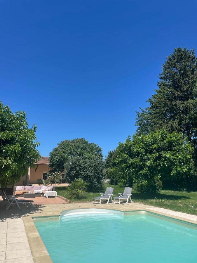 Gite A La Campagne Avec Piscine Biziat Exteriér fotografie