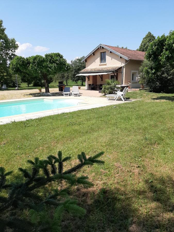 Gite A La Campagne Avec Piscine Biziat Exteriér fotografie